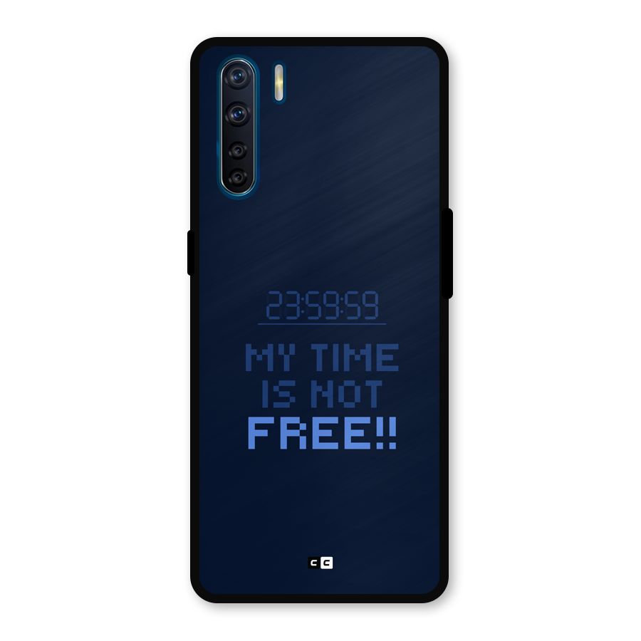 My Time Metal Back Case for Oppo F15