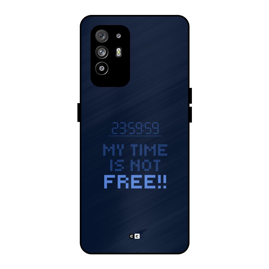 My Time Metal Back Case for Oppo F19 Pro Plus 5G