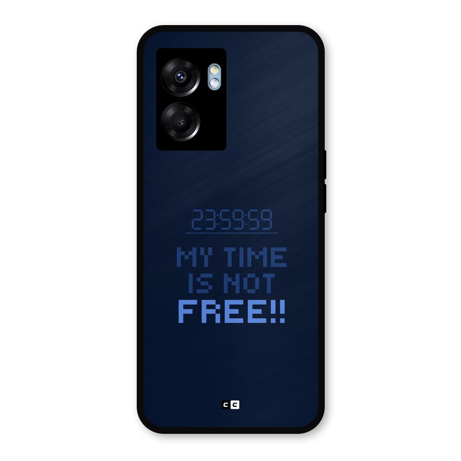 My Time Metal Back Case for Oppo K10 (5G)