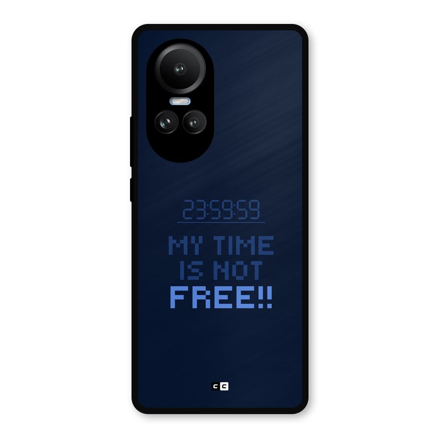 My Time Metal Back Case for Oppo Reno10 Pro