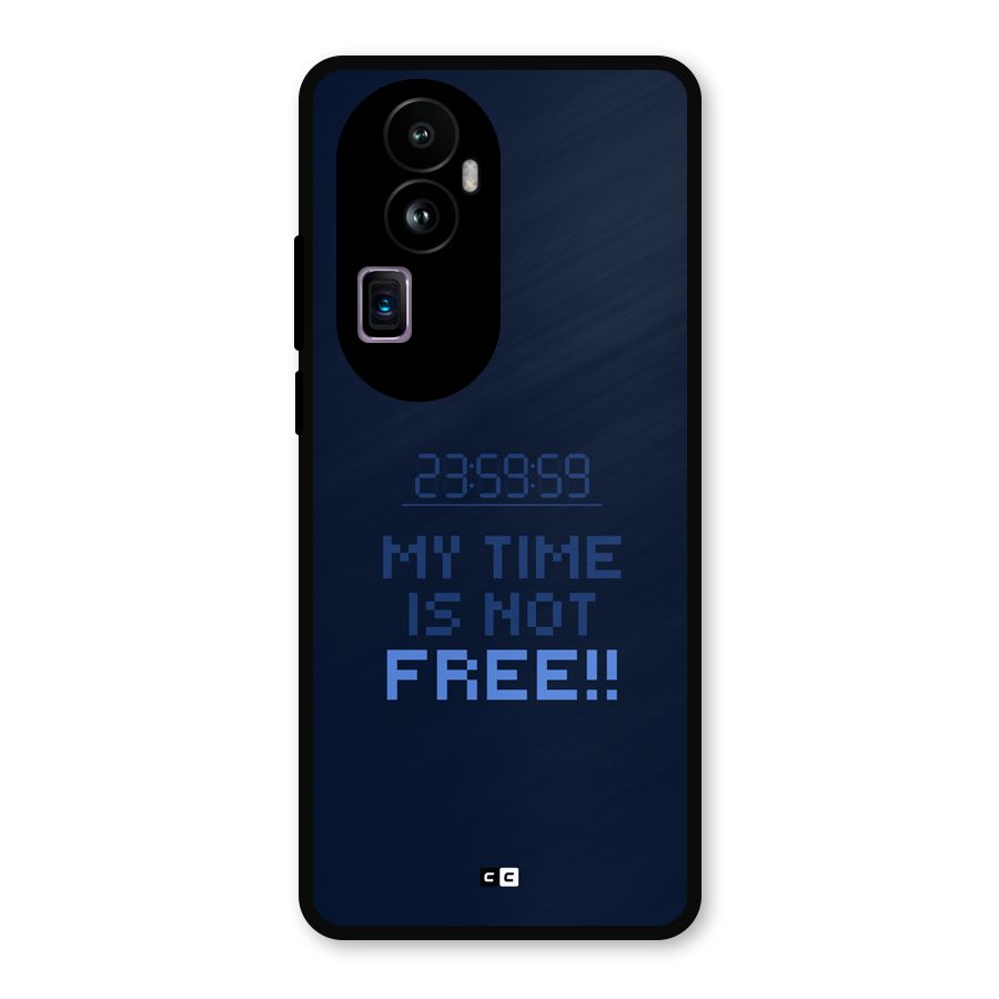My Time Metal Back Case for Oppo Reno10 Pro Plus