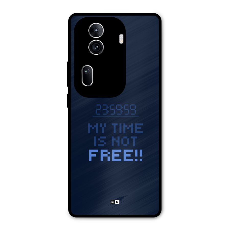 My Time Metal Back Case for Oppo Reno11 Pro 5G