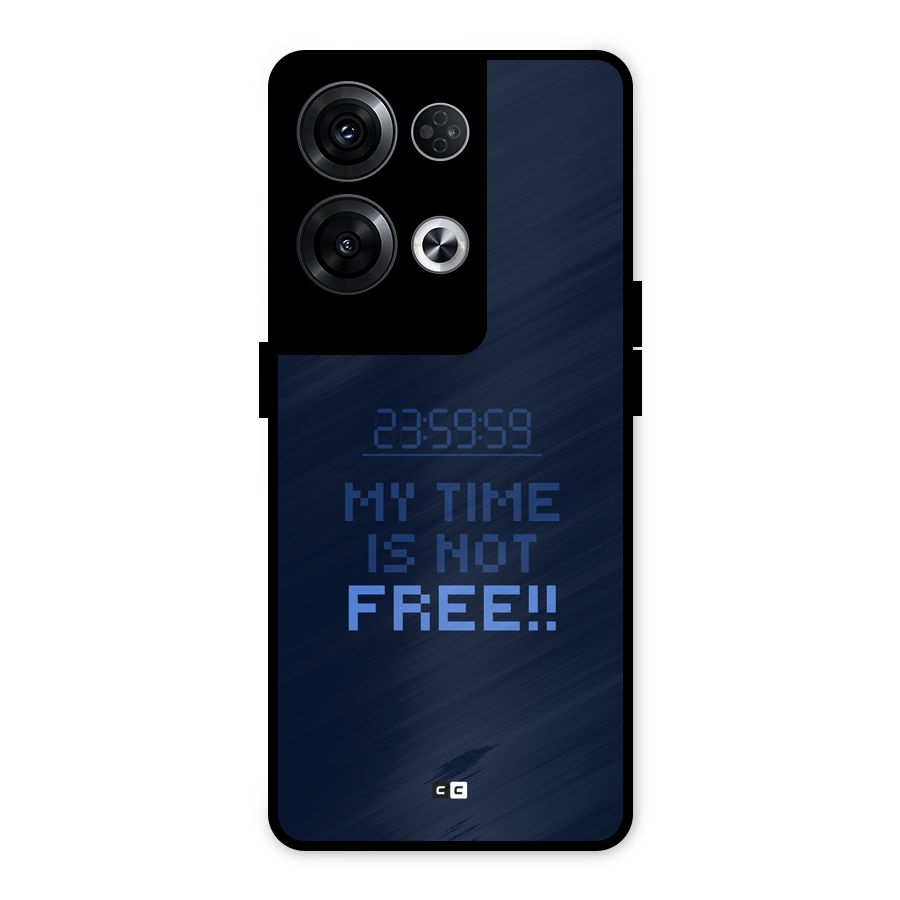 My Time Metal Back Case for Oppo Reno8 Pro 5G