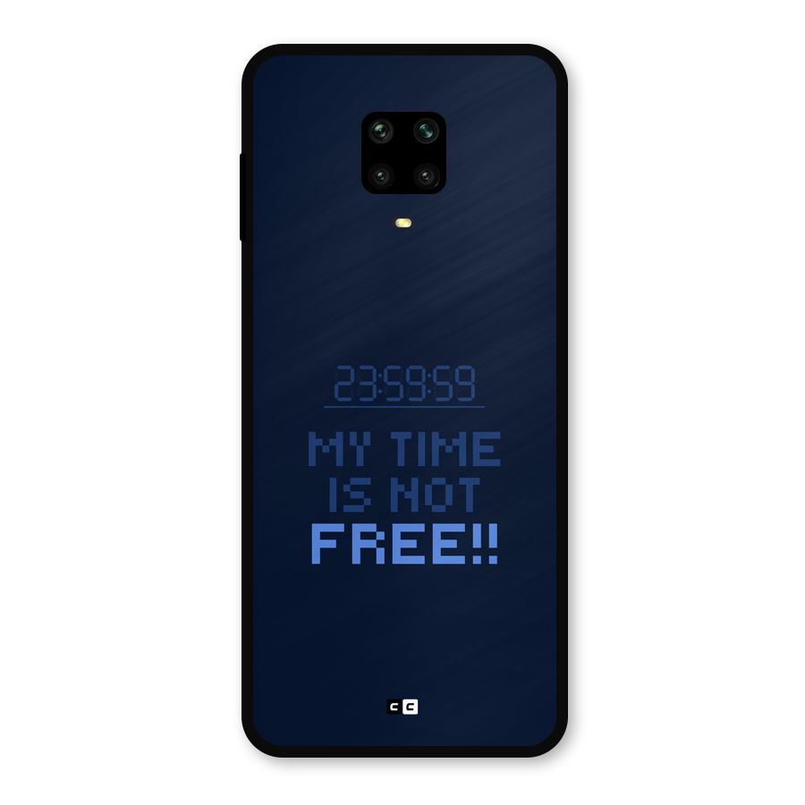 My Time Metal Back Case for Poco M2 Pro