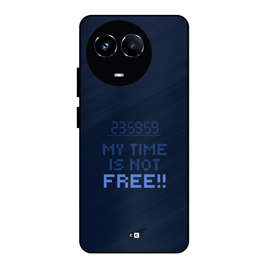 My Time Metal Back Case for Realme 11X