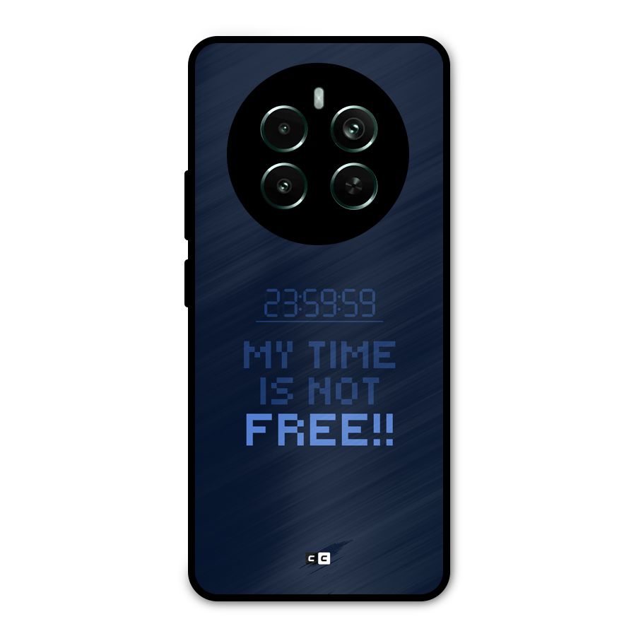 My Time Metal Back Case for Realme 12 Pro Plus