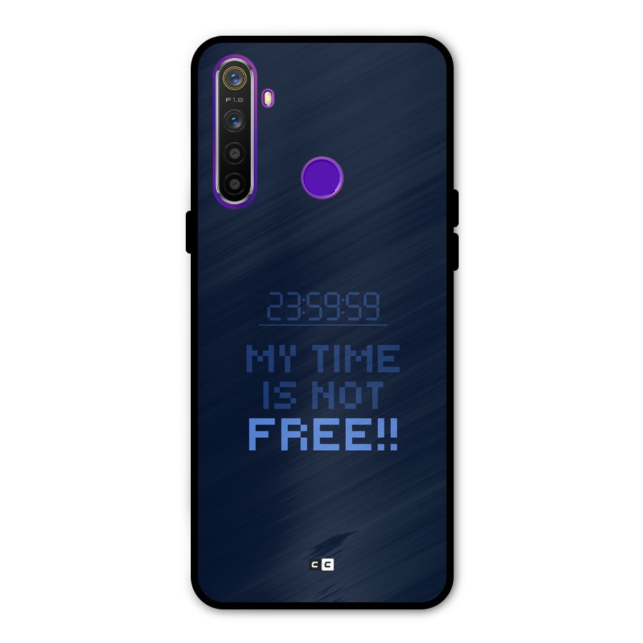 My Time Metal Back Case for Realme 5