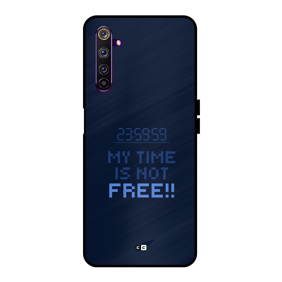 My Time Metal Back Case for Realme 6 Pro