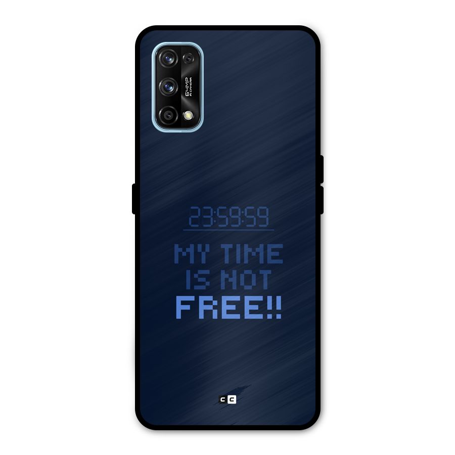 My Time Metal Back Case for Realme 7 Pro