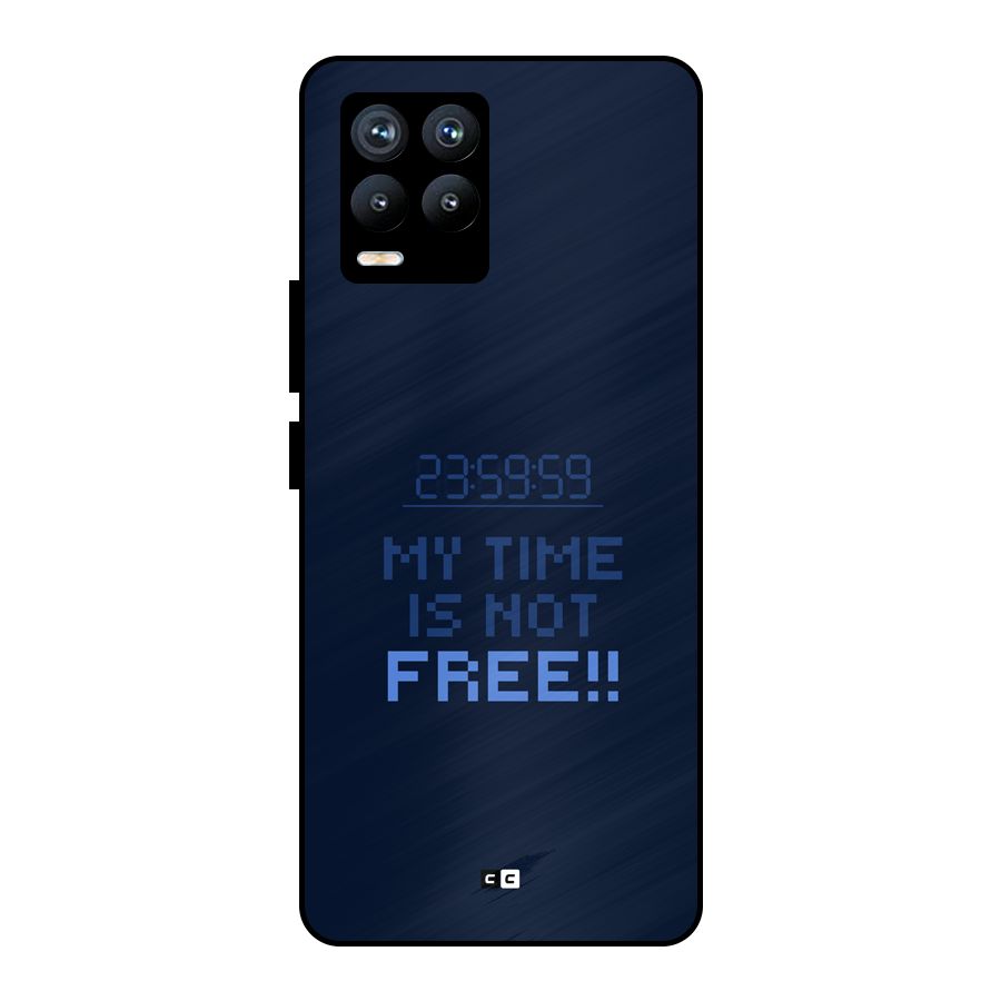 My Time Metal Back Case for Realme 8