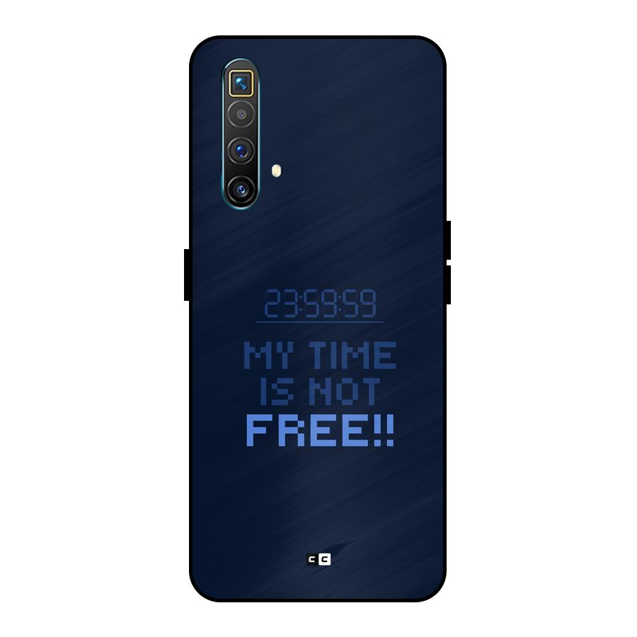My Time Metal Back Case for Realme X3