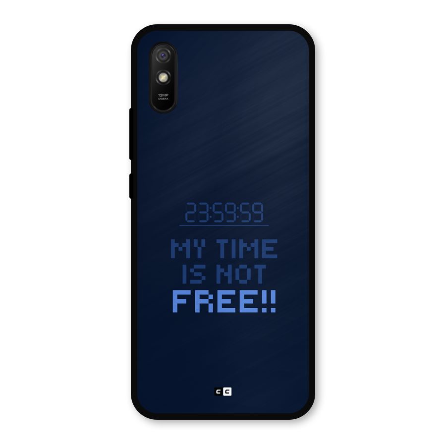 My Time Metal Back Case for Redmi 9i