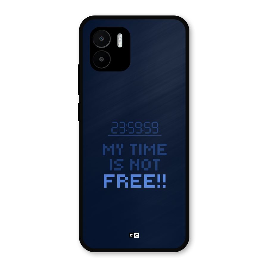My Time Metal Back Case for Redmi A1