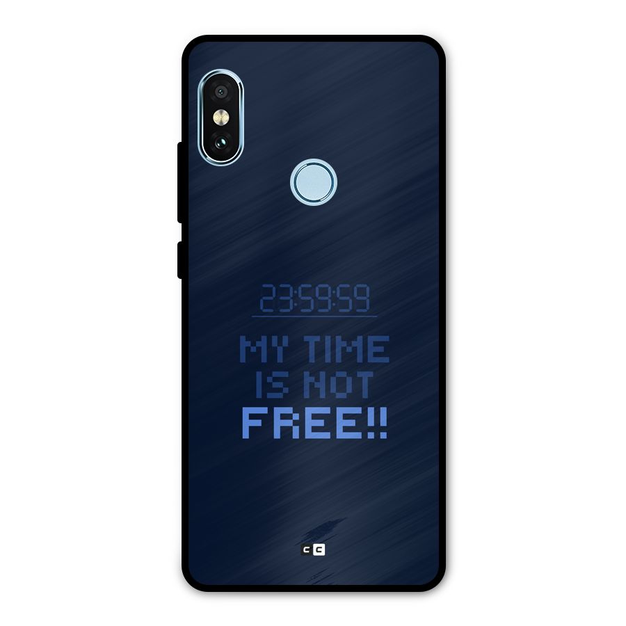 My Time Metal Back Case for Redmi Note 5 Pro