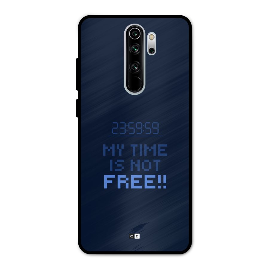 My Time Metal Back Case for Redmi Note 8 Pro