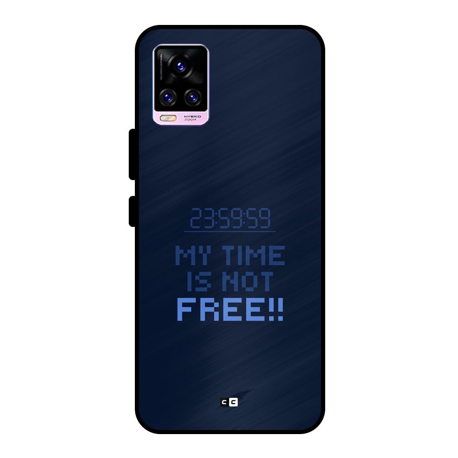 My Time Metal Back Case for Vivo V20 Pro