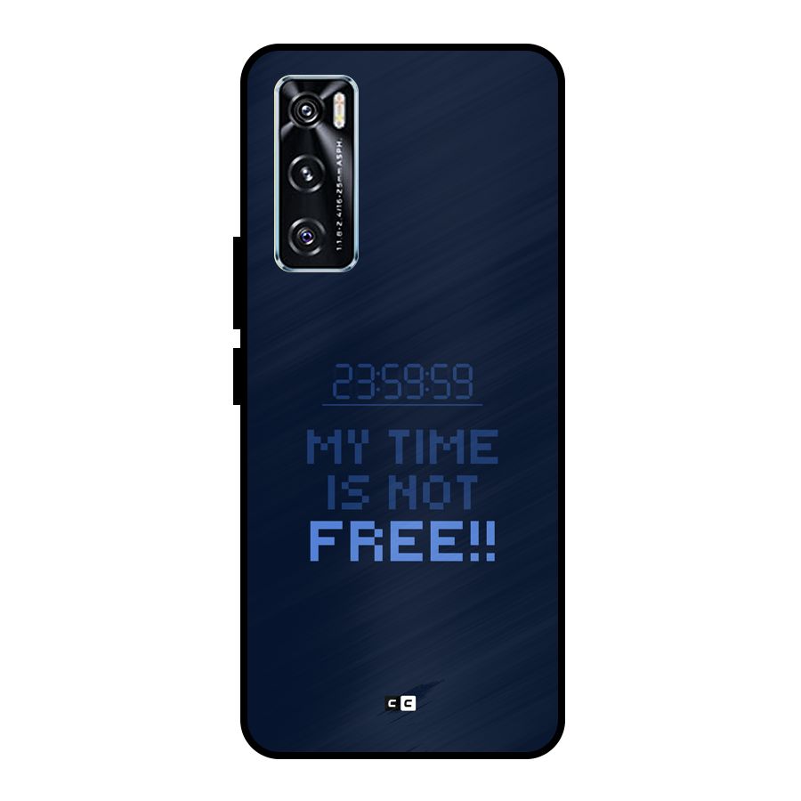 My Time Metal Back Case for Vivo V20 SE