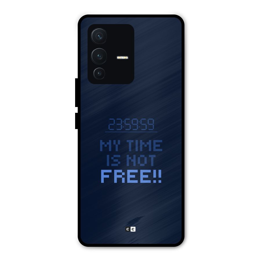 My Time Metal Back Case for Vivo V23 Pro