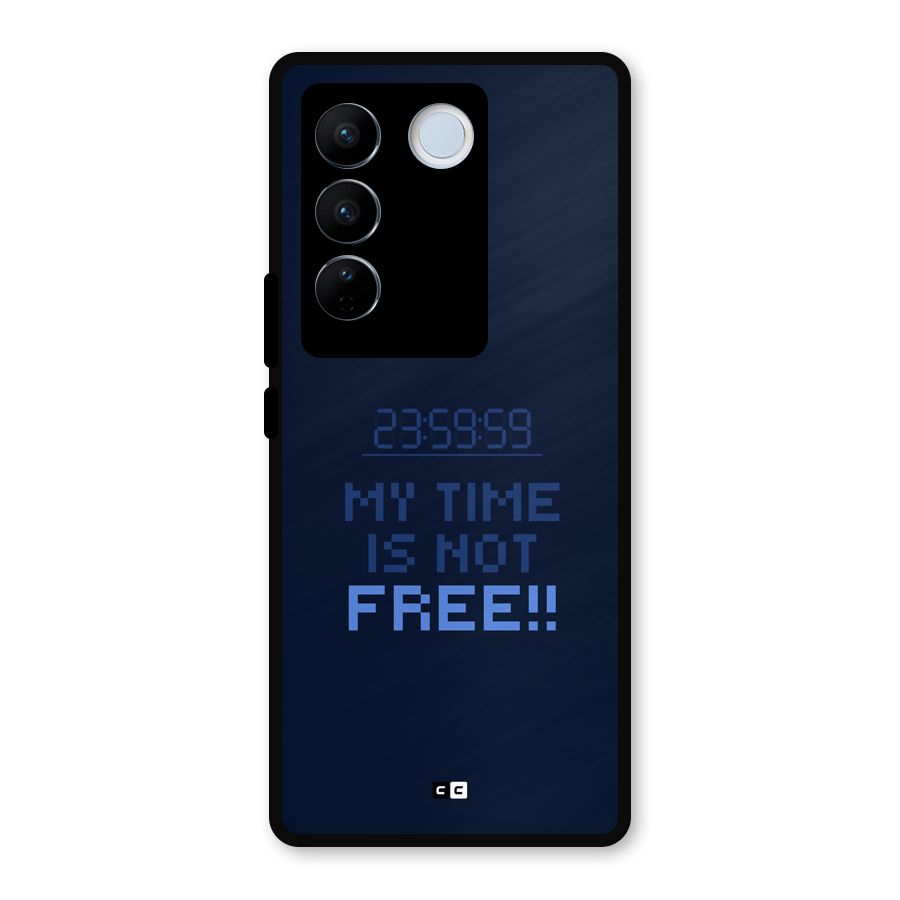 My Time Metal Back Case for Vivo V27