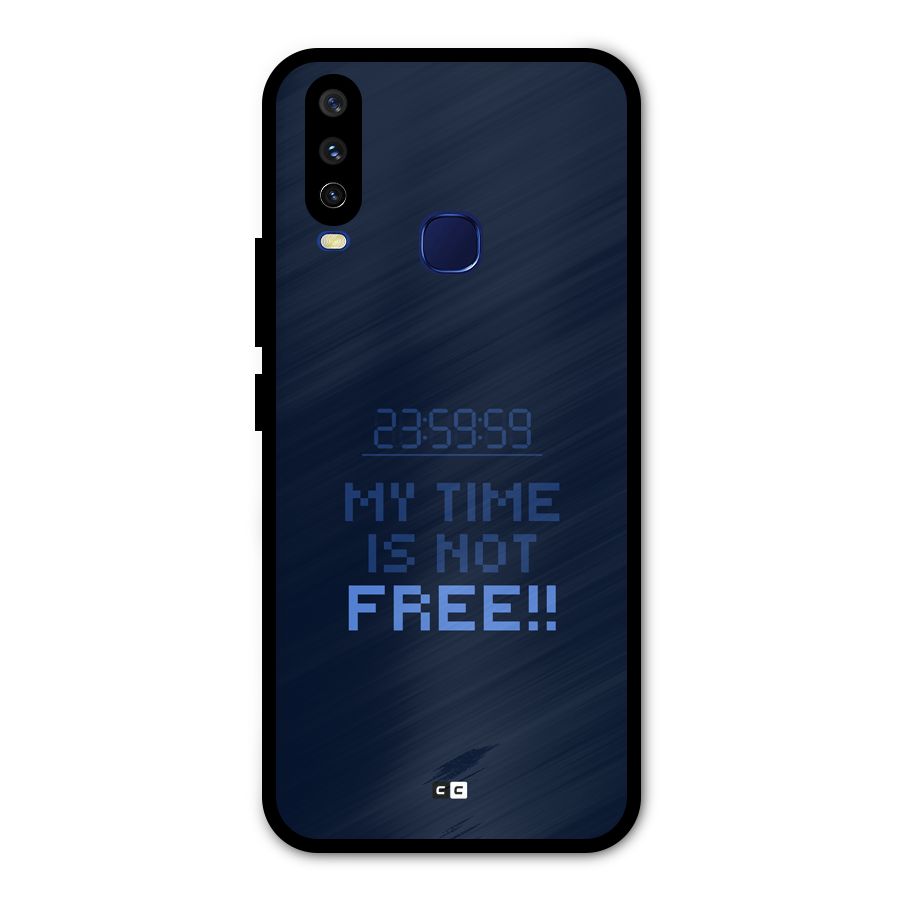My Time Metal Back Case for Vivo Y12