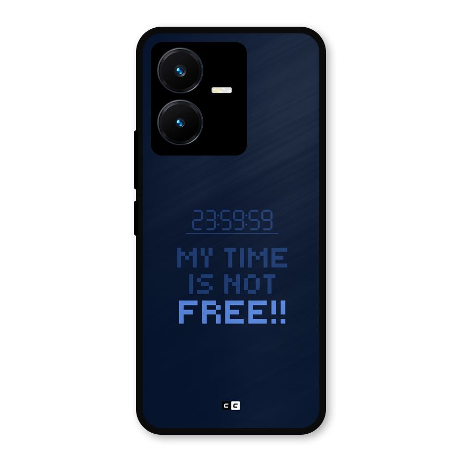 My Time Metal Back Case for Vivo Y22