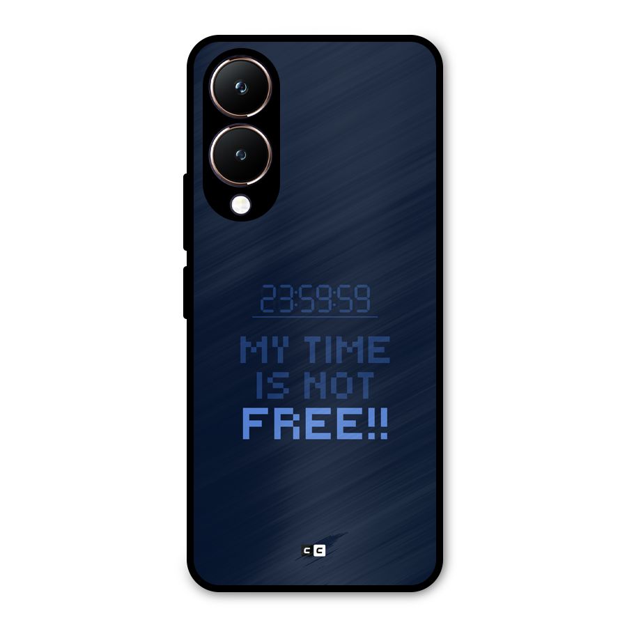My Time Metal Back Case for Vivo Y28