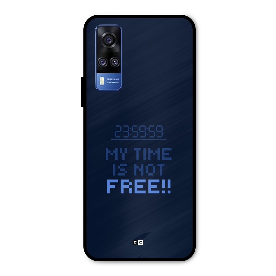 My Time Metal Back Case for Vivo Y31