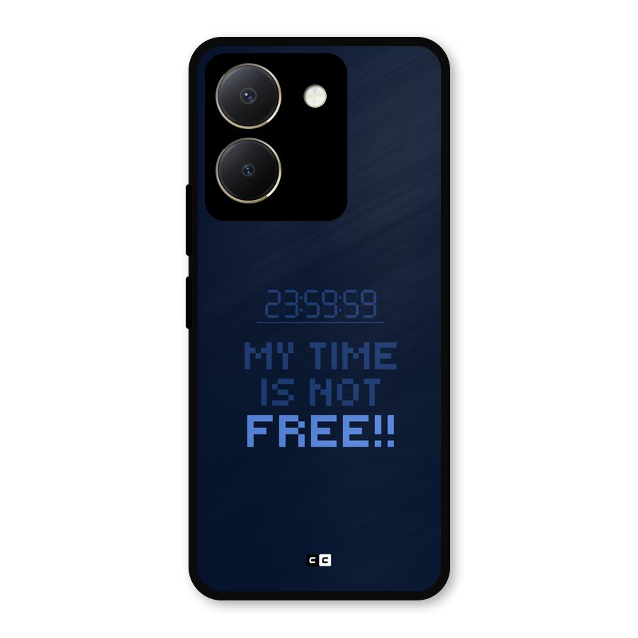 My Time Metal Back Case for Vivo Y36