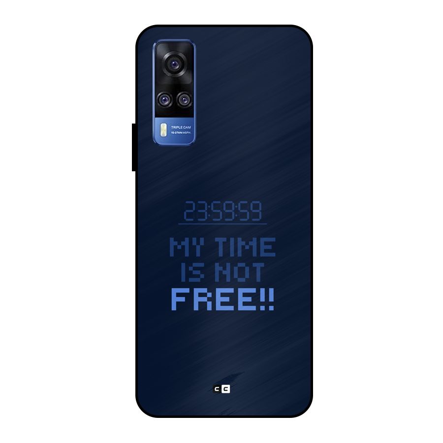 My Time Metal Back Case for Vivo Y51