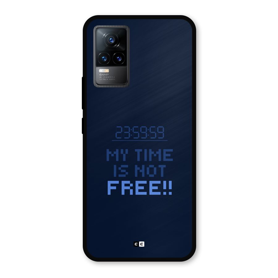 My Time Metal Back Case for Vivo Y73