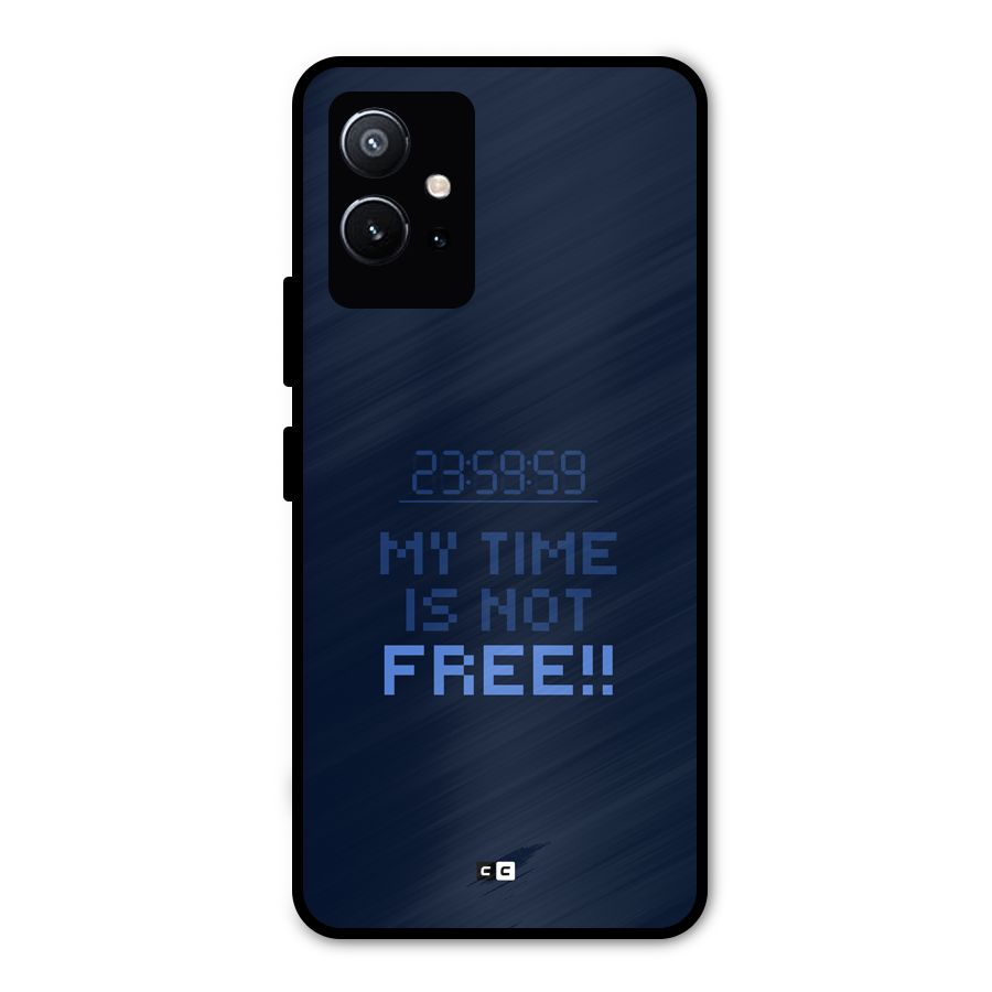 My Time Metal Back Case for Vivo Y75 5G