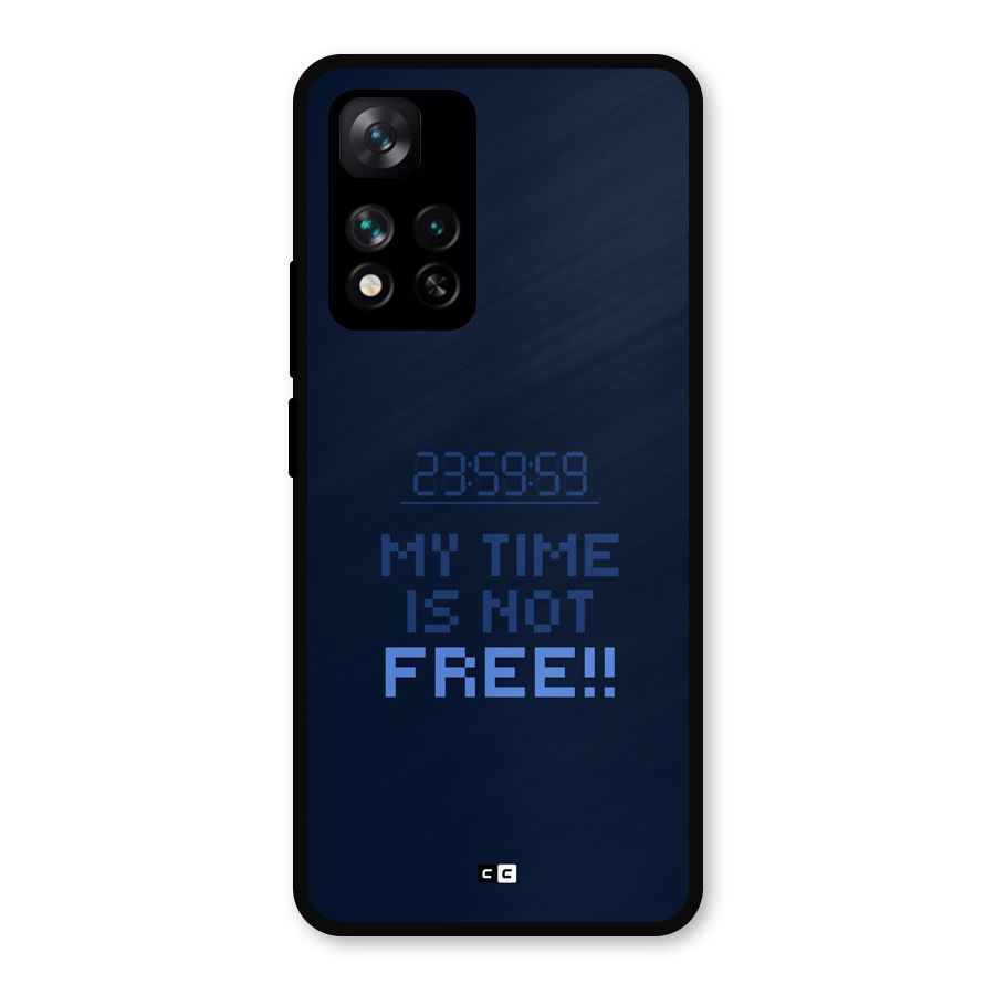 My Time Metal Back Case for Xiaomi 11i 5G