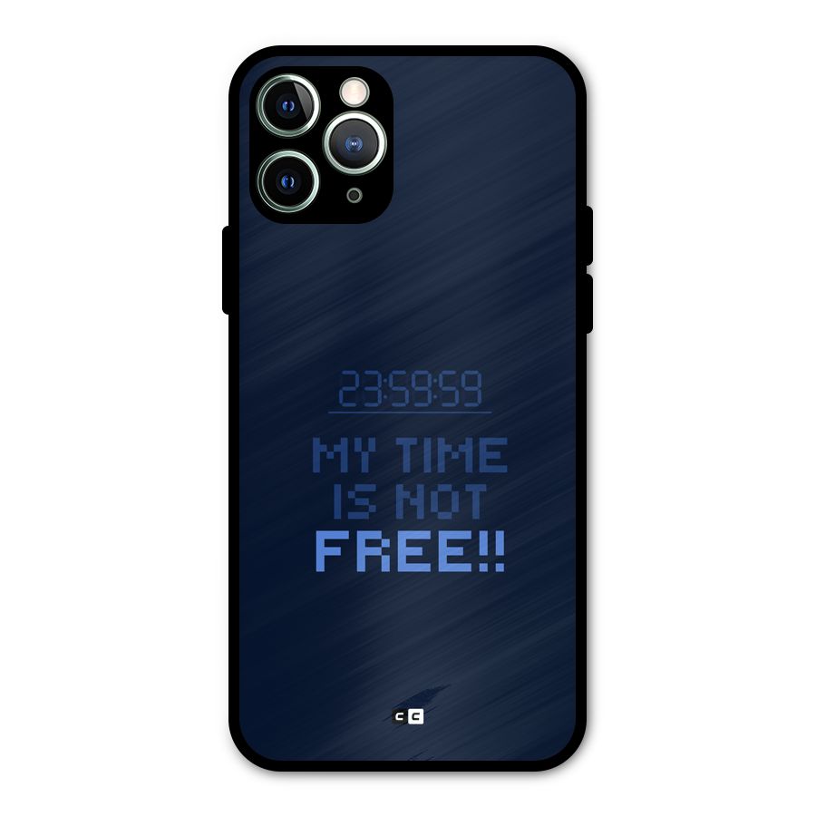 My Time Metal Back Case for iPhone 11 Pro Max