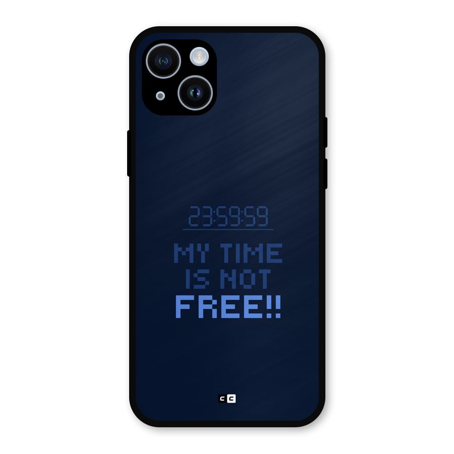My Time Metal Back Case for iPhone 14