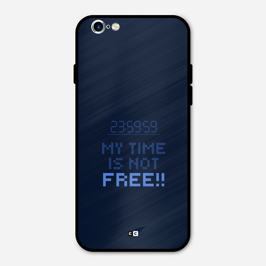 My Time Metal Back Case for iPhone 6 6s