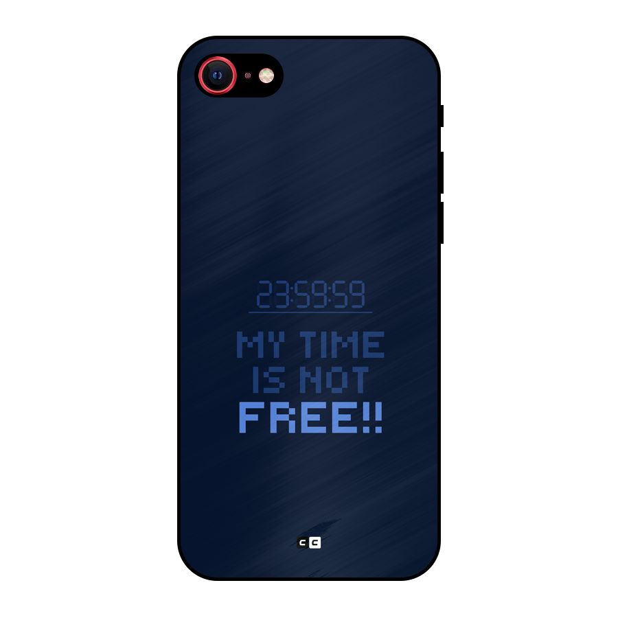My Time Metal Back Case for iPhone SE 2022