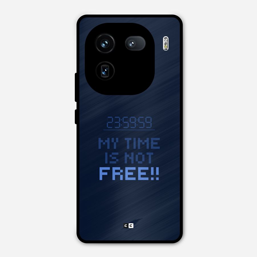 My Time Metal Back Case for iQOO 12