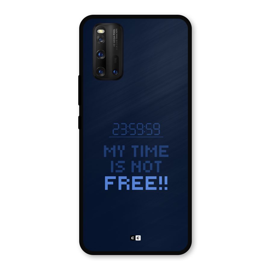 My Time Metal Back Case for iQOO 3