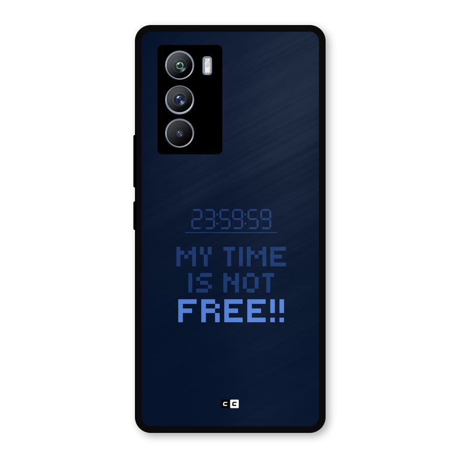 My Time Metal Back Case for iQOO 9 SE