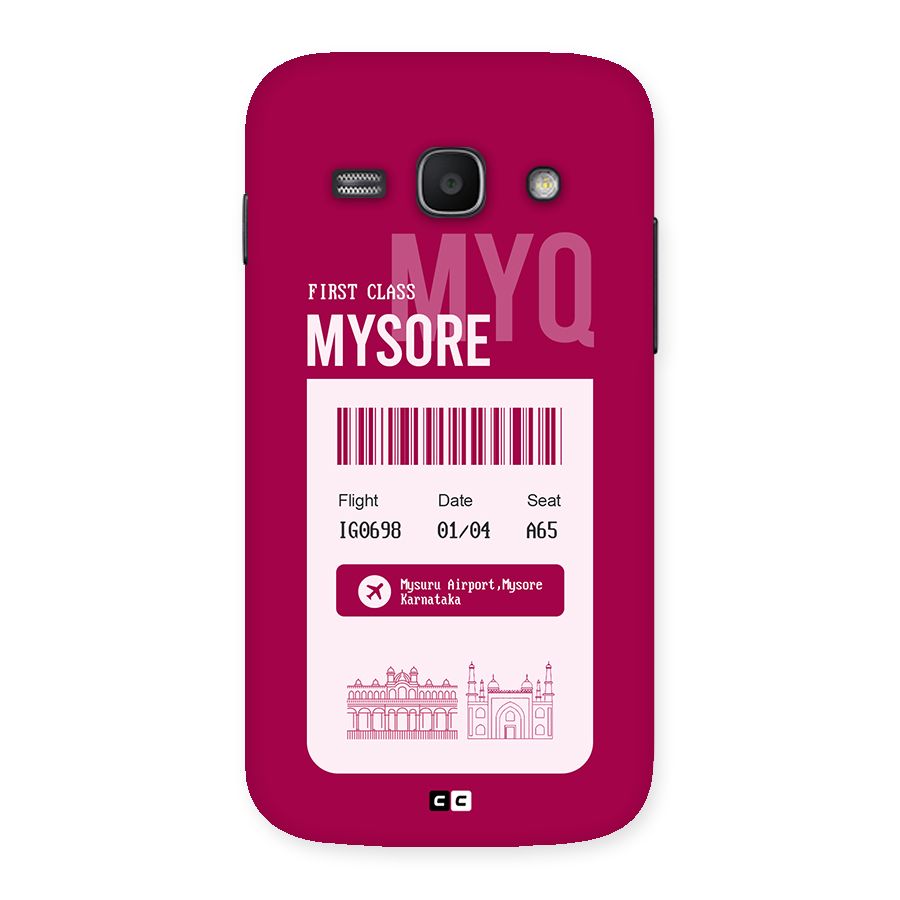 Mysore Boarding Pass Back Case for Galaxy Ace3