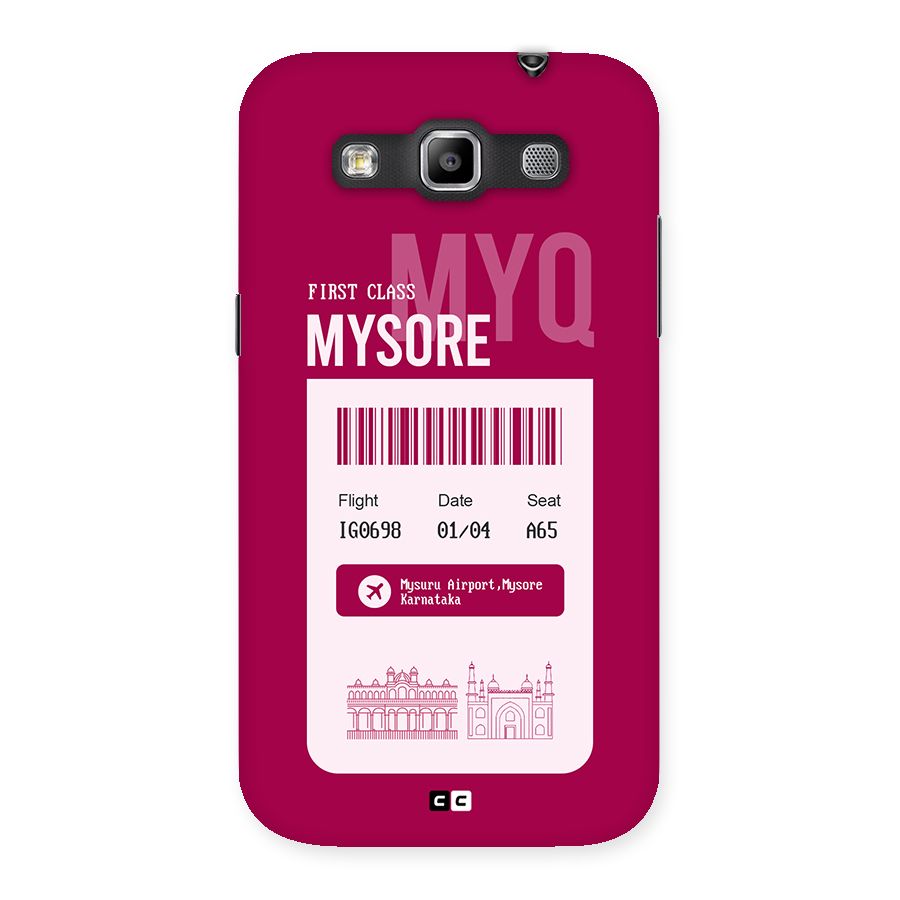 Mysore Boarding Pass Back Case for Galaxy Grand Quattro