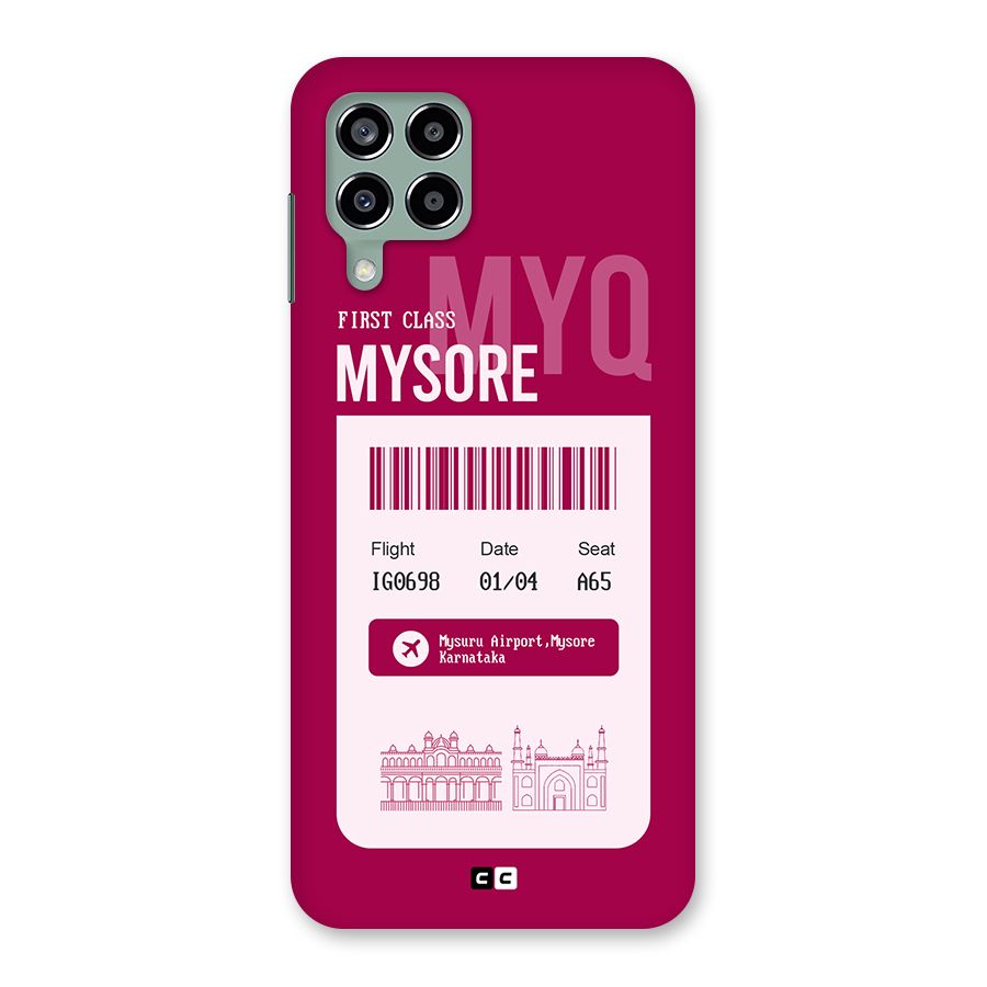 Mysore Boarding Pass Back Case for Galaxy M33