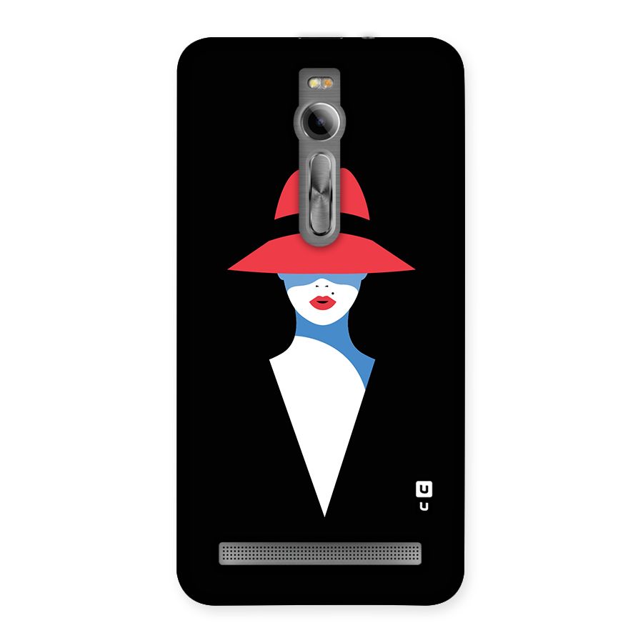 Mysterious Woman Illustration Back Case for Asus Zenfone 2