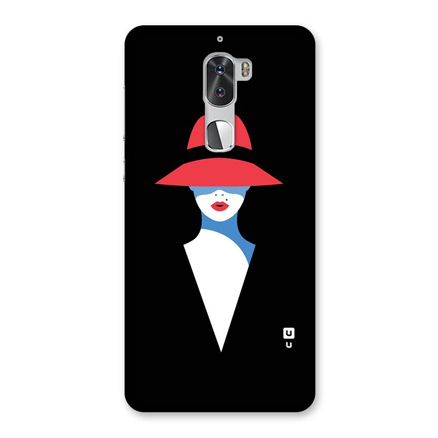 Mysterious Woman Illustration Back Case for Coolpad Cool 1
