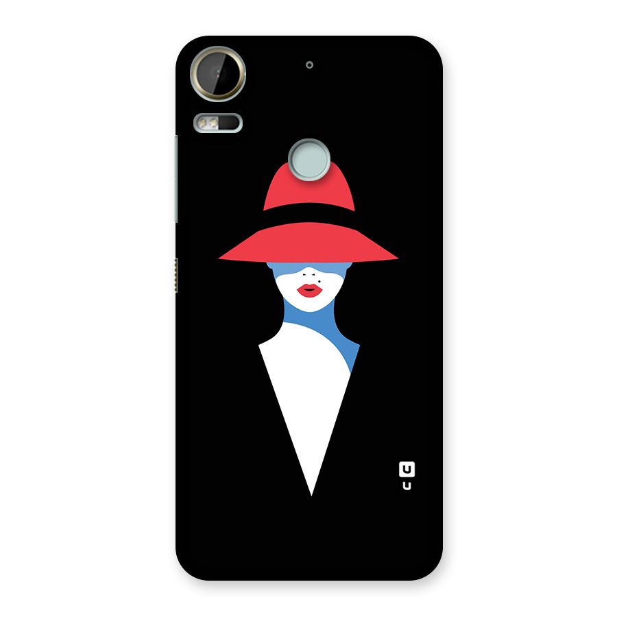 Mysterious Woman Illustration Back Case for Desire 10 Pro