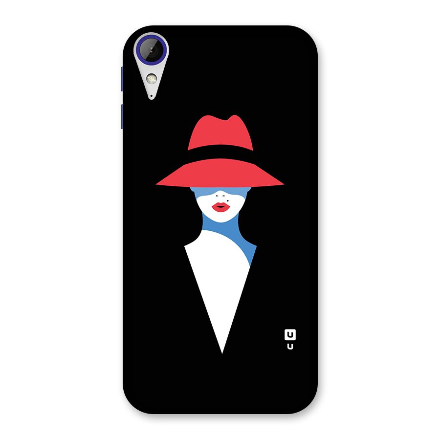 Mysterious Woman Illustration Back Case for Desire 830