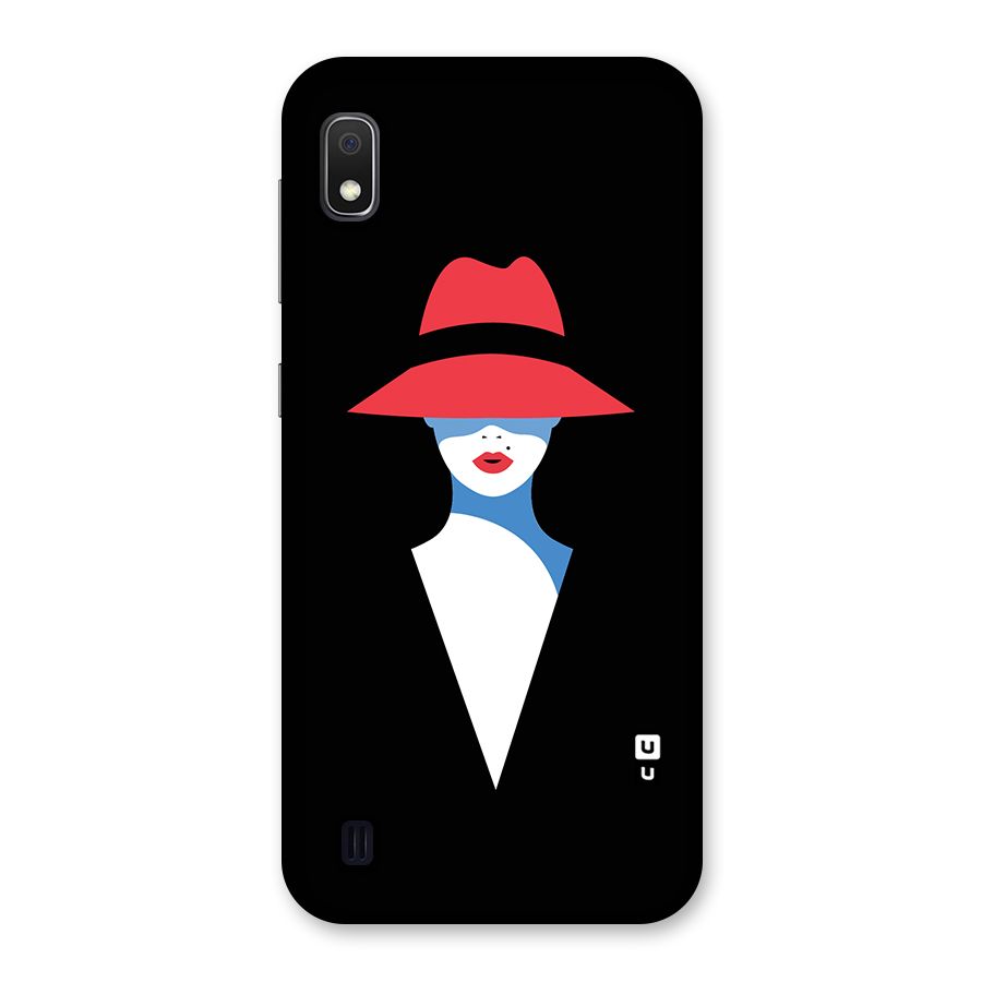 Mysterious Woman Illustration Back Case for Galaxy A10