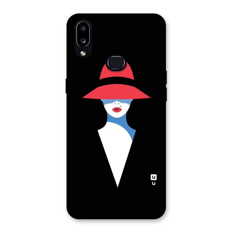 Mysterious Woman Illustration Back Case for Galaxy A10s