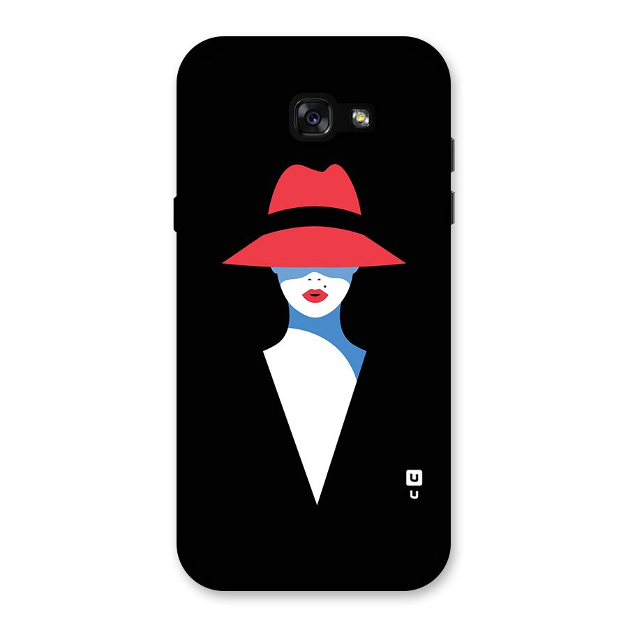 Mysterious Woman Illustration Back Case for Galaxy A7 (2017)