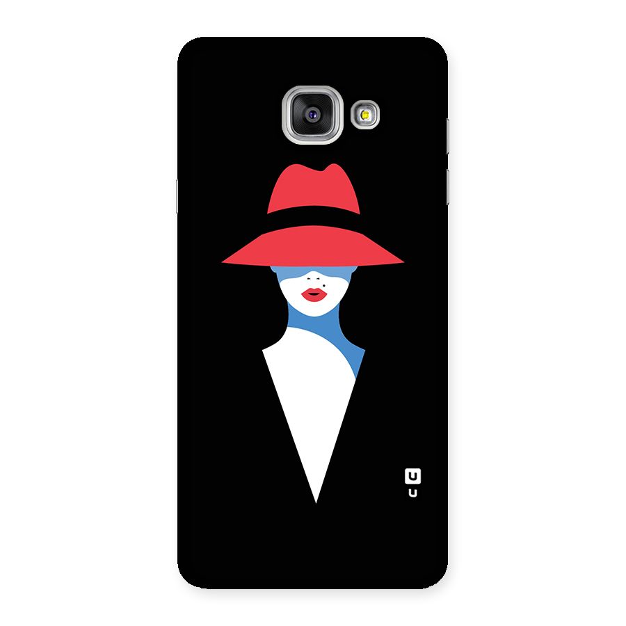 Mysterious Woman Illustration Back Case for Galaxy A7 2016